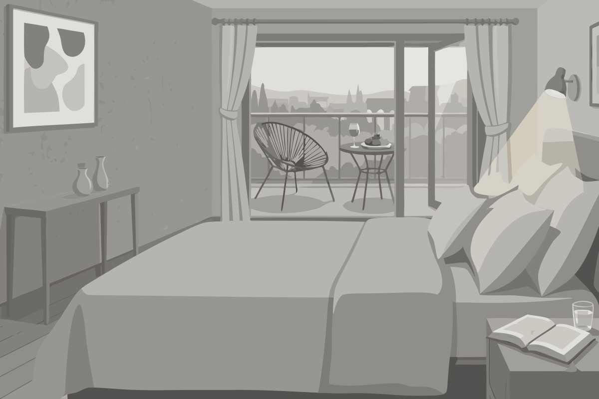Triple Room with View